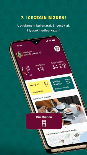 Kahve Dünyası – Çekirdek Kazan screenshot