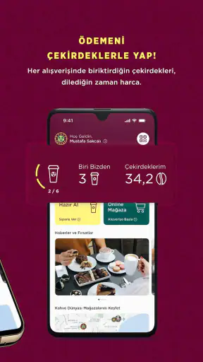 Kahve Dünyası – Çekirdek Kazan screenshot