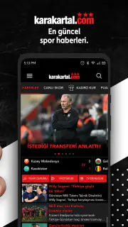 Karakartal - Beşiktaş haber screenshot 3
