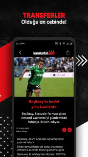 Karakartal - Beşiktaş haber screenshot 7