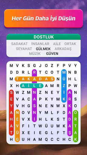 Kelime Ara Bulmaca screenshot