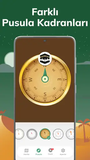 Kıble Bulma Pusulası %100 screenshot