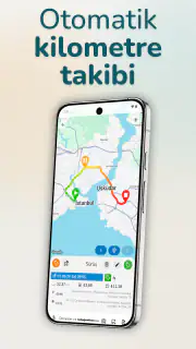 Kilometre Takibi & KM Defteri screenshot 1