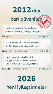 Kilometre Takibi & KM Defteri screenshot 2