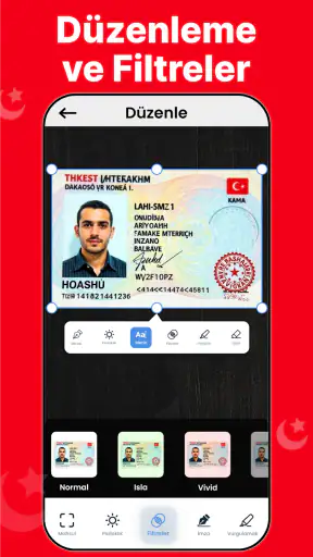 Kimlik Kartı Tarayıcı - Tarama screenshot