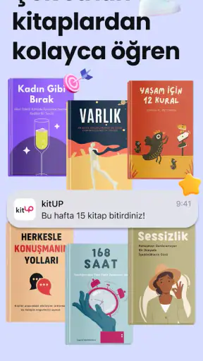 kitUP: Sesli Kitap Özetleri screenshot
