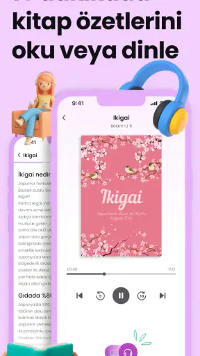 kitUP: Sesli Kitap Özetleri screenshot