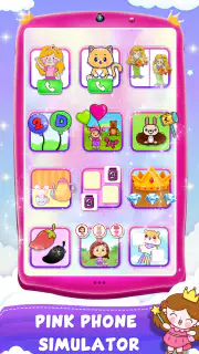 Kız Prenses Telefon oyuncağı screenshot 1