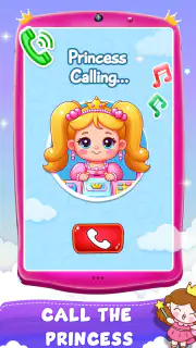 Kız Prenses Telefon oyuncağı screenshot 2