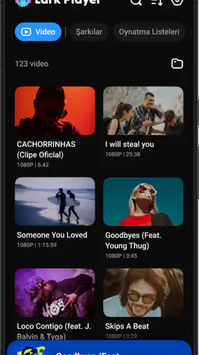 Lark Player: Müzik Çalar MP3 screenshot