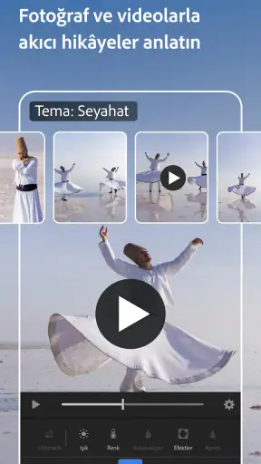 Lightroom Fotoğraf Düzenleyici screenshot