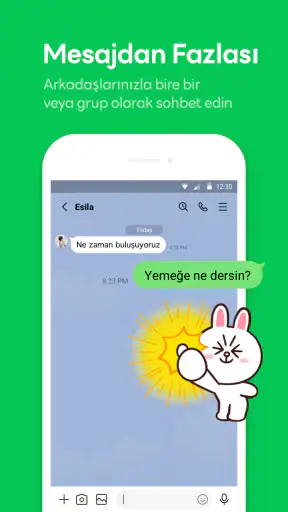 LINE: Arama ve Mesaj screenshot