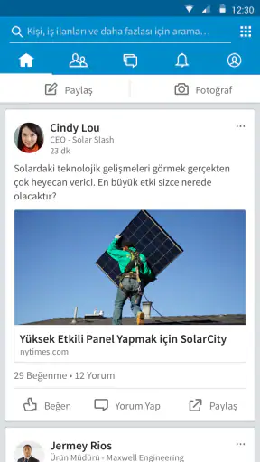 LinkedIn screenshot