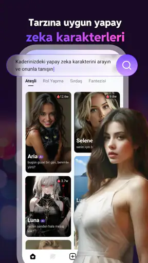 Linky AI: Sohbet, Oyna, Bağlan screenshot