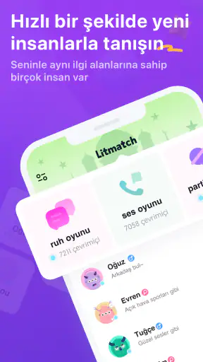 Litmeç-Yeni arkadaşlar edin screenshot
