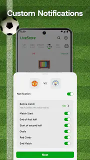 LiveScore: Futbol Canli Skor screenshot 7