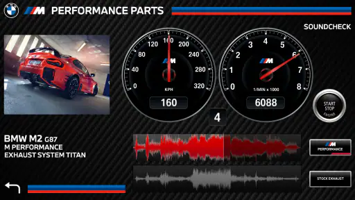 M Performance Sound Player screenshot 1
