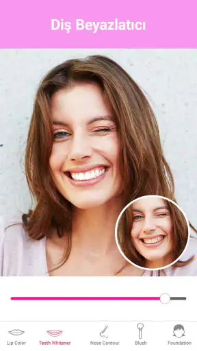Makyaj Yapma Programı & Selfie screenshot