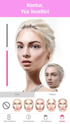 Makyaj Yapma Programı & Selfie screenshot