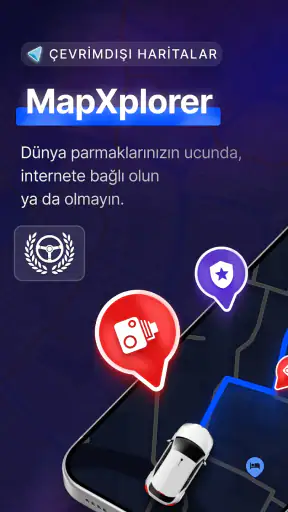 MapXplorer: Navigasyon, Radar screenshot