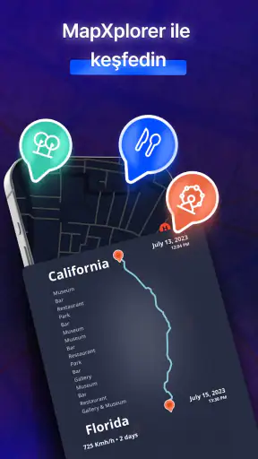 MapXplorer: Navigasyon, Radar screenshot