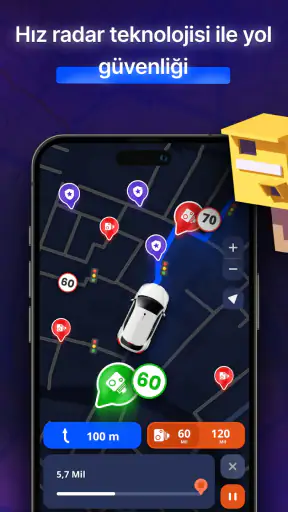 MapXplorer: Navigasyon, Radar screenshot