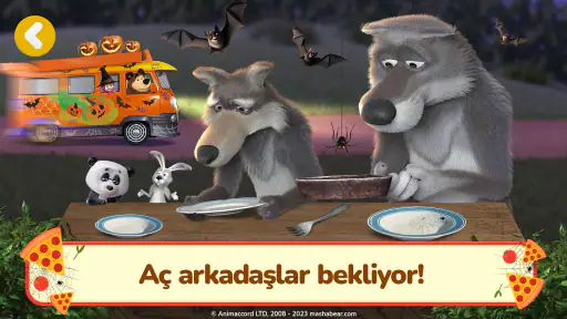 Maşa ile Koca Ayı: Yemek Oyunu screenshot