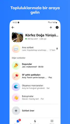 Messenger screenshot
