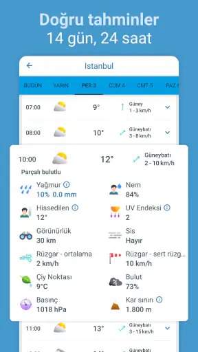 Meteored: Hava Durumu Radarı screenshot