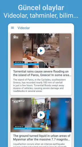 Meteored: Hava Durumu Radarı screenshot