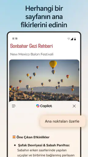 Microsoft Edge: AI tarayıcı screenshot