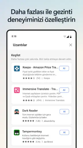 Microsoft Edge: AI tarayıcı screenshot