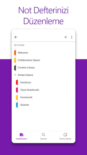 Microsoft OneNote: Save Notes screenshot