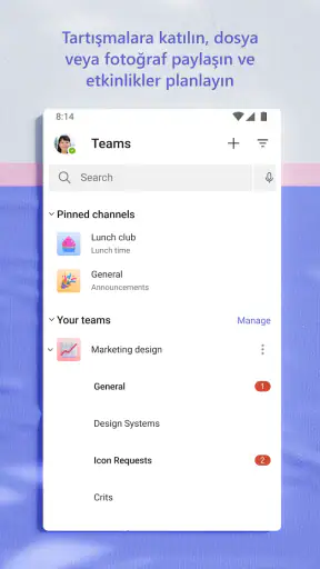 Microsoft Teams screenshot