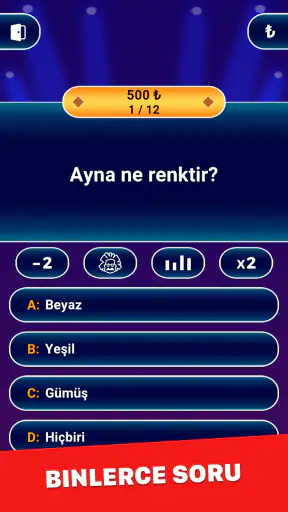 Milyoner 2025: Quiz & IQ Testi screenshot