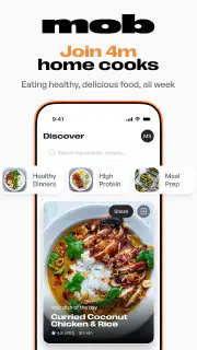 Mob: Meal Planner and Recipes screenshot 1