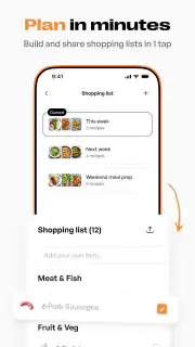 Mob: Meal Planner and Recipes screenshot 3