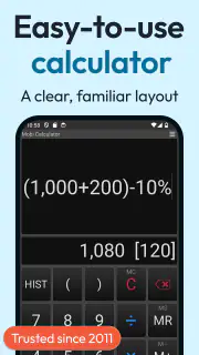 Mobi Calculator PRO screenshot 1