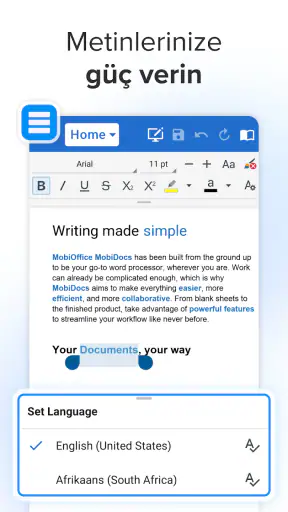 MobiOffice: Word, Sheets, PDF screenshot