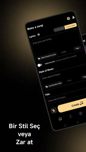 Music AI: Şarkı Oluştur screenshot