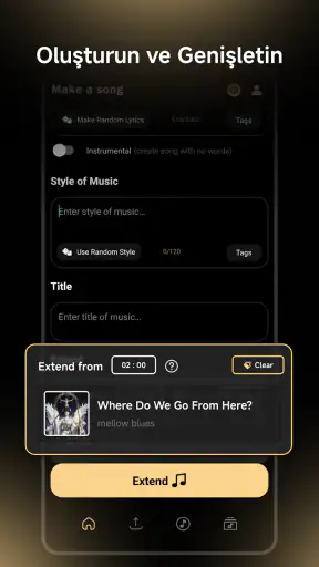 Music AI: Şarkı Oluştur screenshot