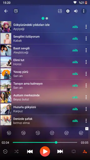 Müzik çalar screenshot