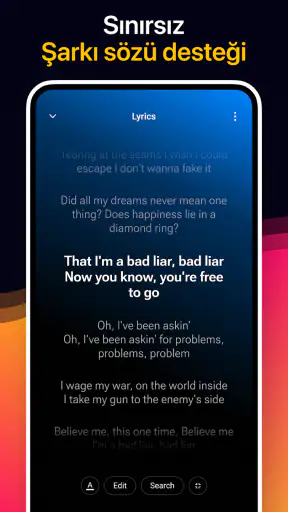 Müzik Çalar - MP3 Çalar screenshot