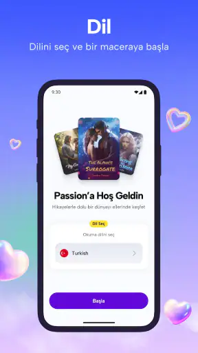 My Passion: Okuma uygulaması screenshot