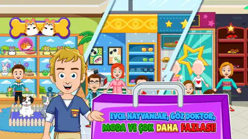 My Town : Alışveriş Merkezi screenshot 4
