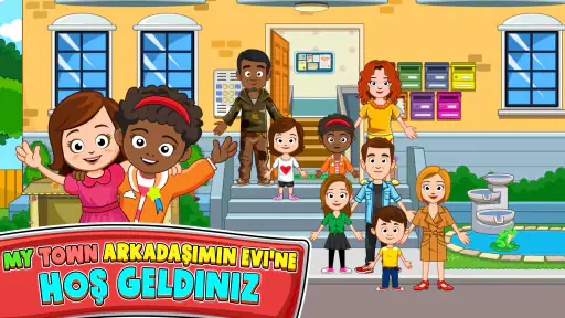 My Town : Arkadaşımın Evine screenshot 1