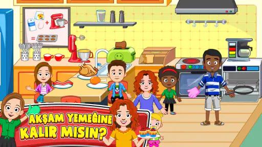 My Town : Arkadaşımın Evine screenshot 4