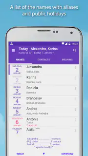 Name days Pro screenshot 2