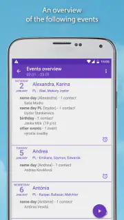 Name days Pro screenshot 3