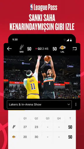 NBA: Canlı Maç ve Skorlar screenshot